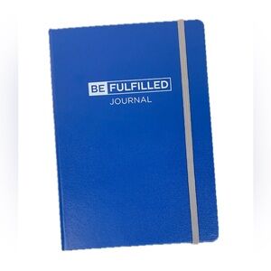 Journal Book by Tony Grebmeier Be Fulfilled in Blue